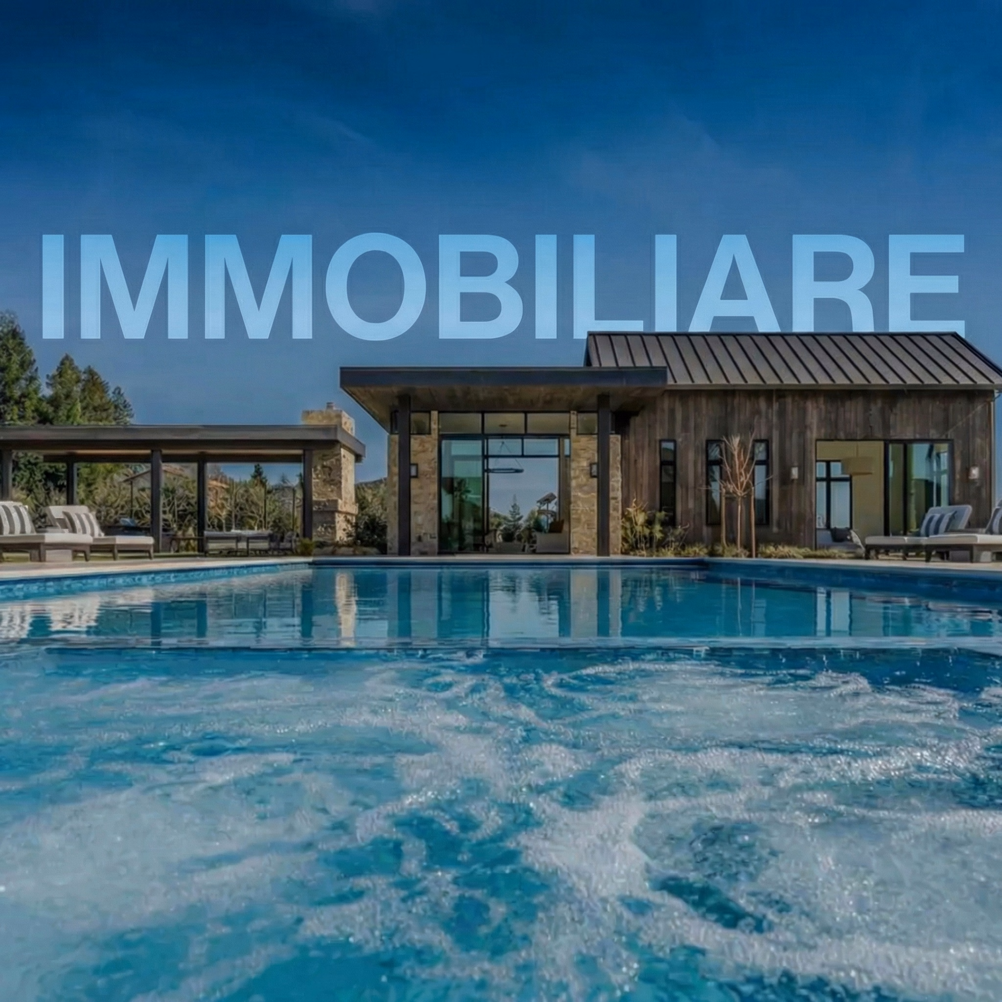 Real estate property with pool