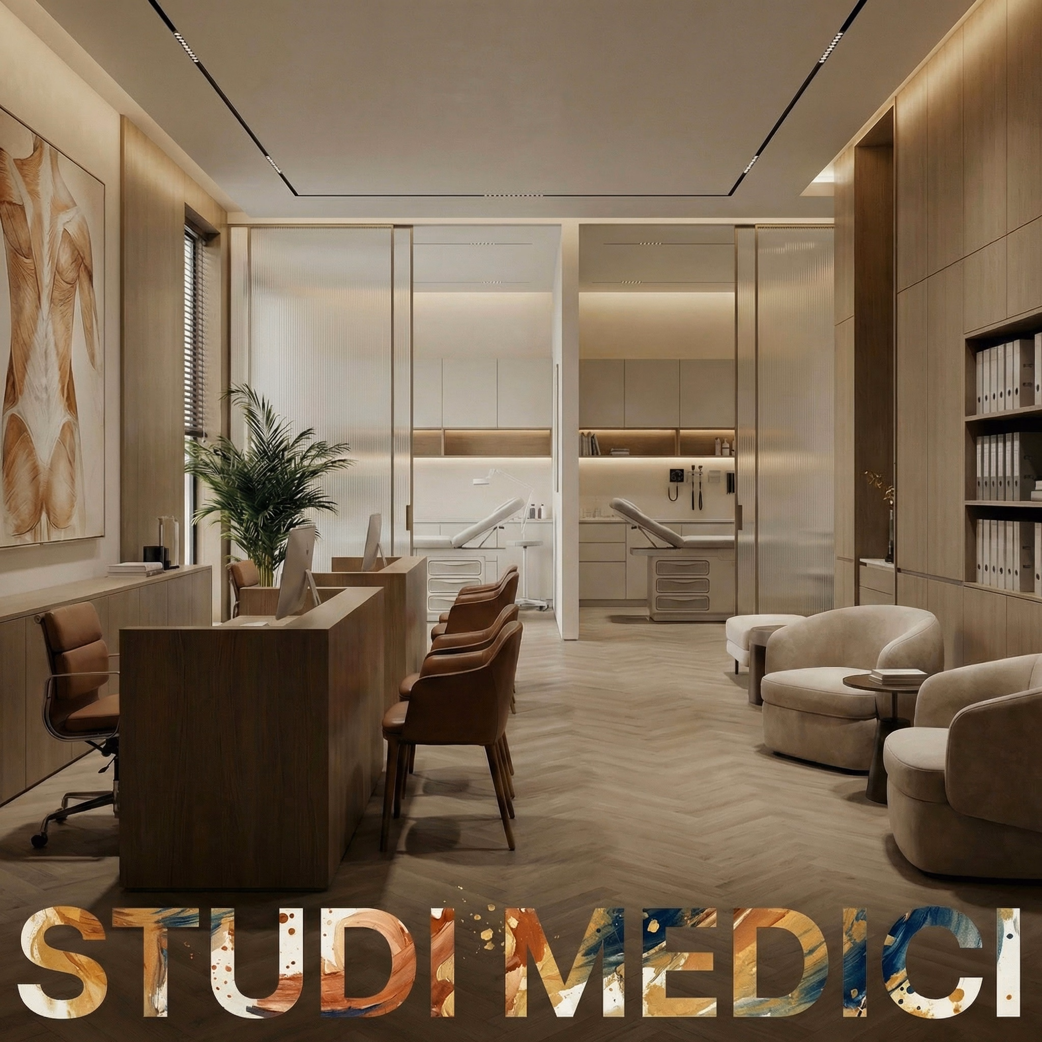 Medical studio interior