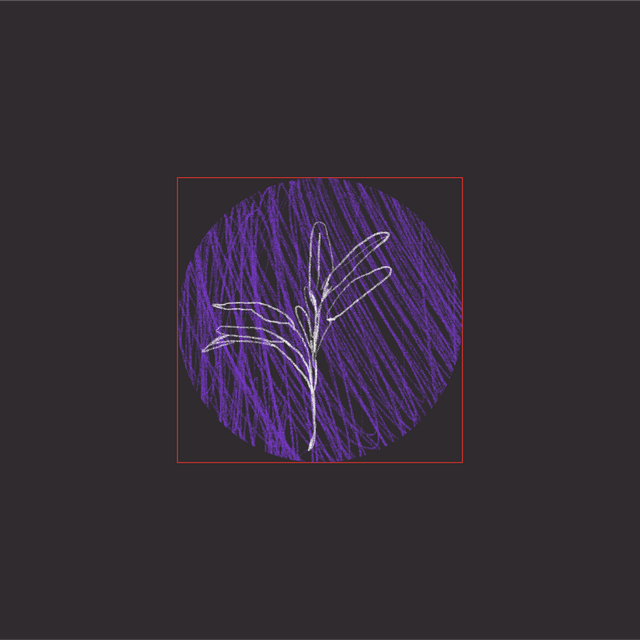 Dark organic abstract image for B2B campaign systems